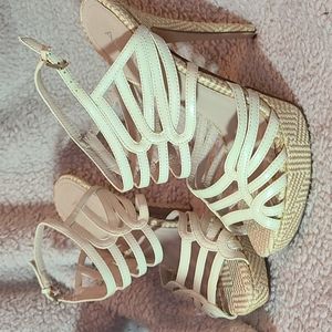 Aldo strappy heels | size 8